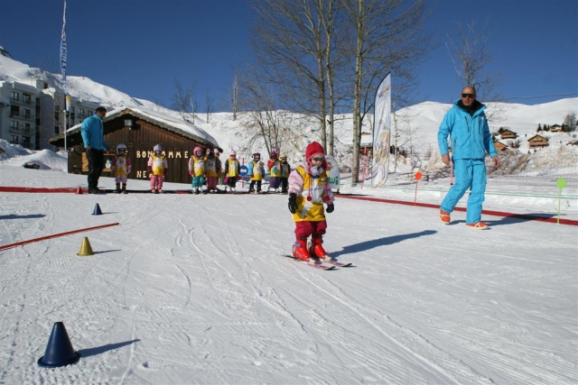  Descubrimiento del esquí a los 3 años 